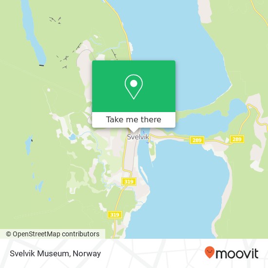 Svelvik Museum map