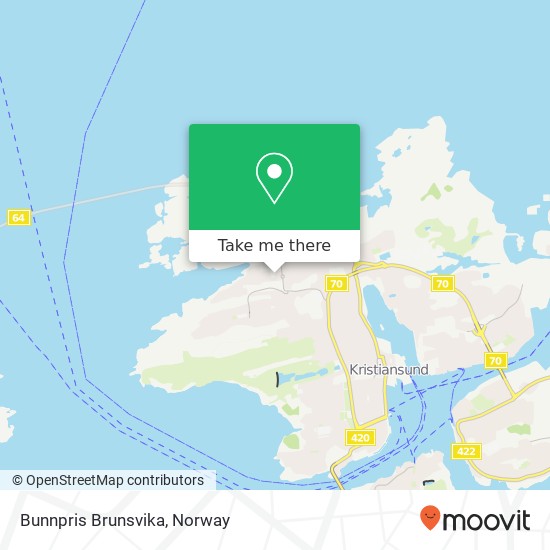 Bunnpris Brunsvika map