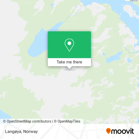 Langøya map