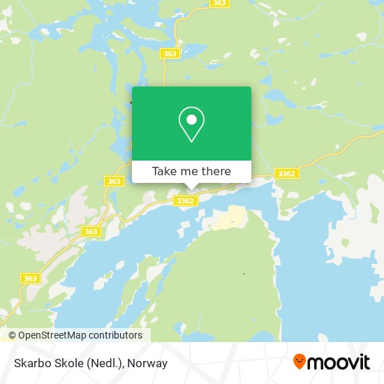 Skarbo Skole (Nedl.) map