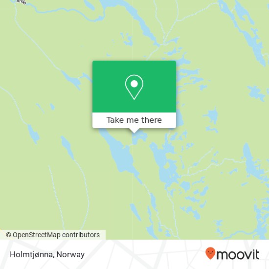 Holmtjønna map