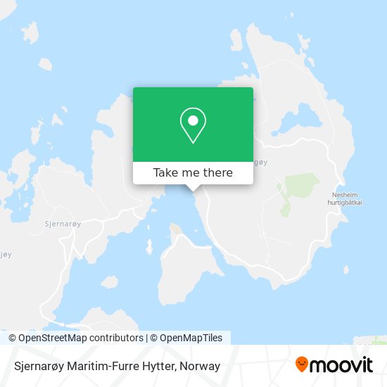 Sjernarøy Maritim-Furre Hytter map