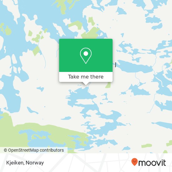 Kjeiken map