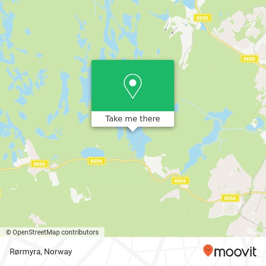 Rørmyra map