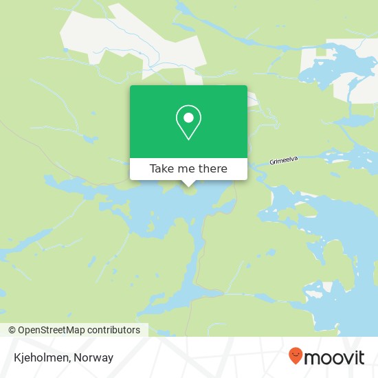 Kjeholmen map