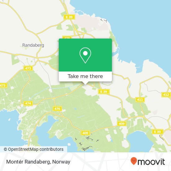 Montér Randaberg map
