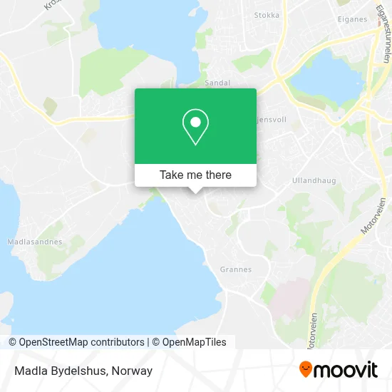 Madla Bydelshus map