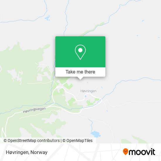 Høvringen map