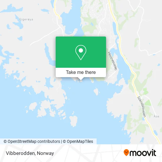 Vibberodden map