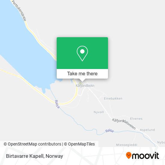 Birtavarre Kapell map