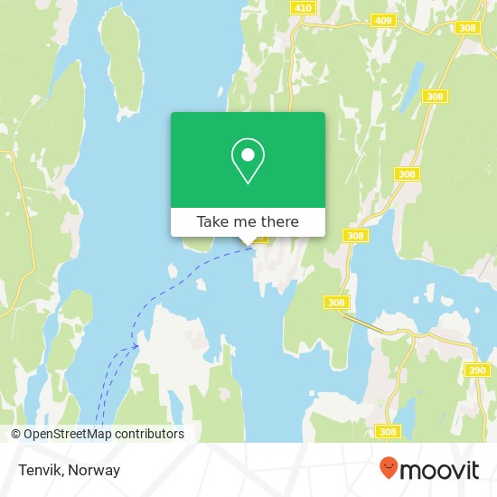 Tenvik map