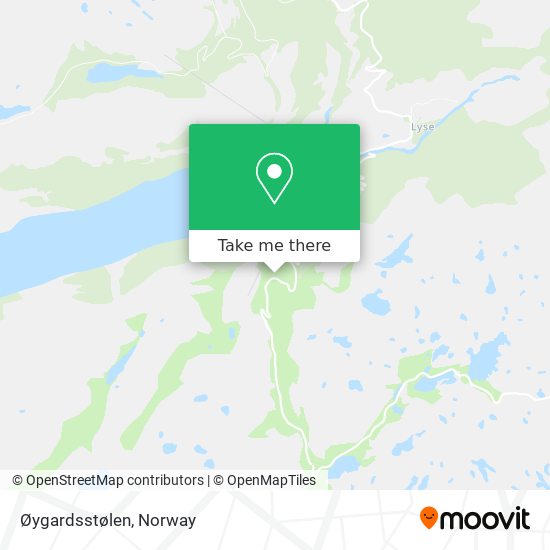 Øygardsstølen map