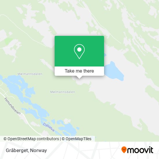 Gråberget map