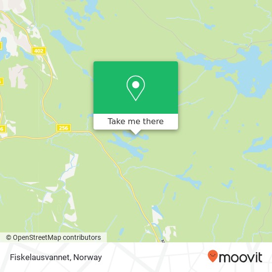 Fiskelausvannet map