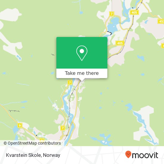 Kvarstein Skole map