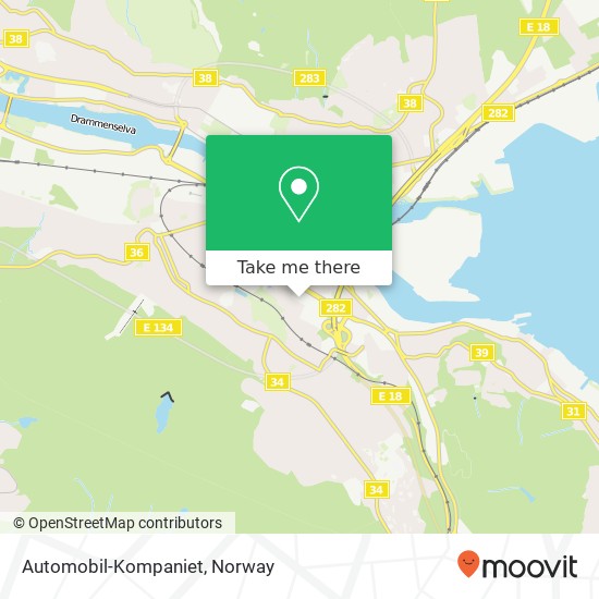 Automobil-Kompaniet map