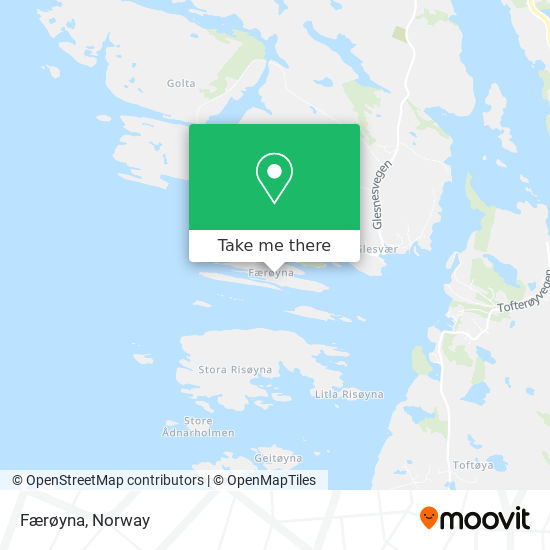 Færøyna map