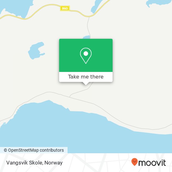 Vangsvik Skole map