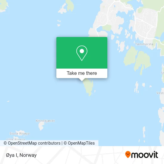 Øya I map
