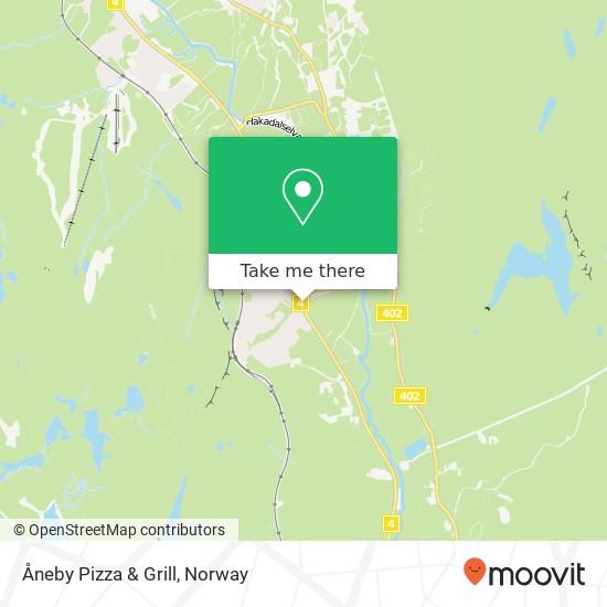 Åneby Pizza & Grill map