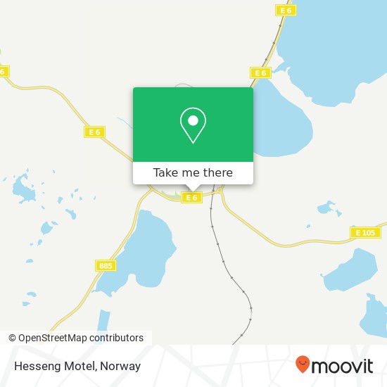 Hesseng Motel map