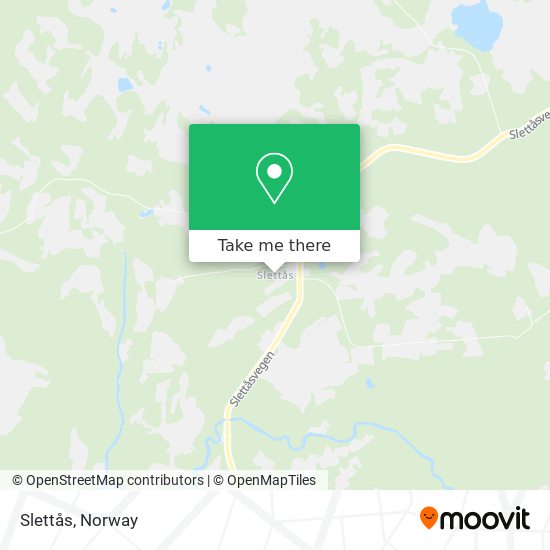 Slettås map