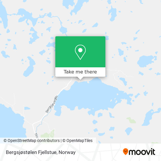Bergsjøstølen Fjellstue map