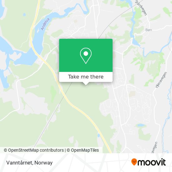 Vanntårnet map