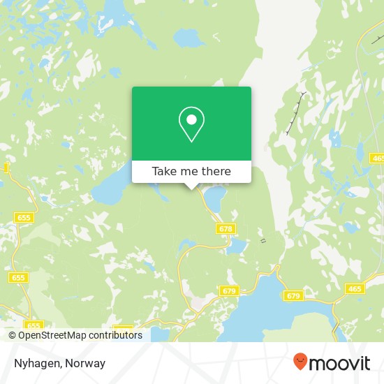 Nyhagen map