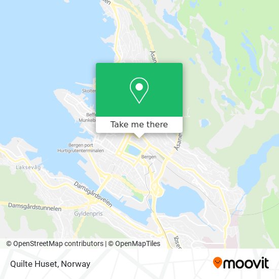 Quilte Huset map