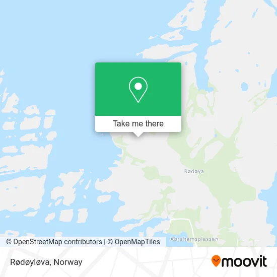 Rødøyløva map
