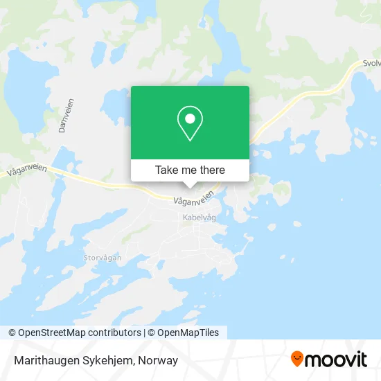 Marithaugen Sykehjem map