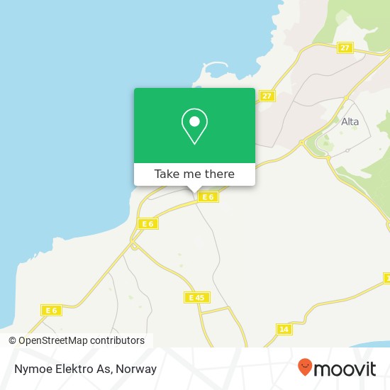 Nymoe Elektro As map
