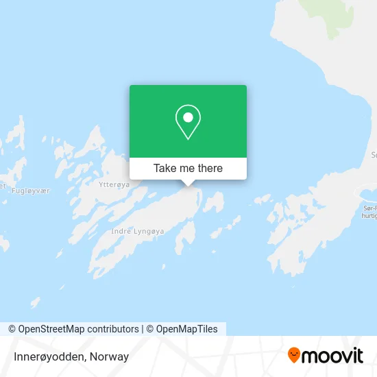 Innerøyodden map