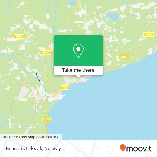 Bunnpris Leksvik map