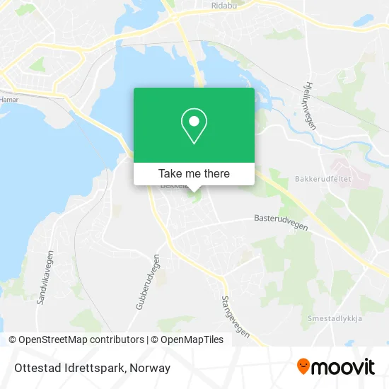 Ottestad Idrettspark map