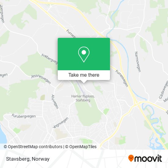 Stavsberg map