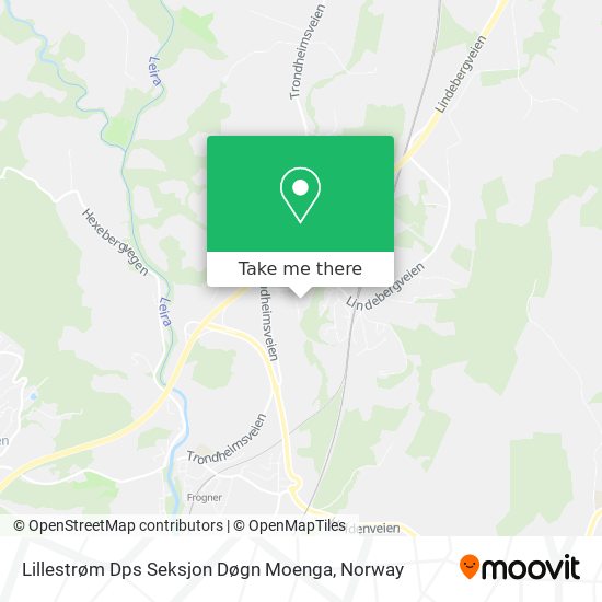 Lillestrøm Dps Seksjon Døgn Moenga map
