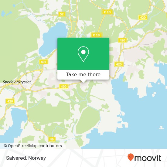 Salverød map