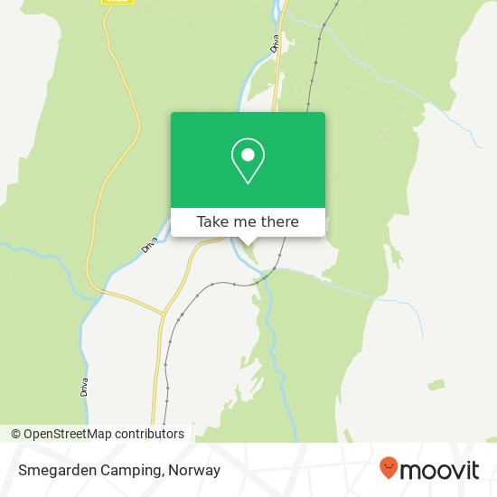 Smegarden Camping map