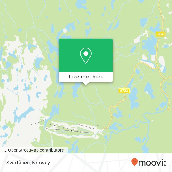 Svartåsen map