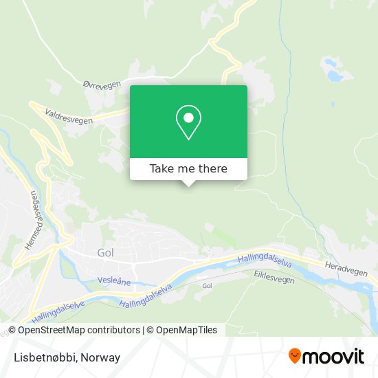 Lisbetnøbbi map