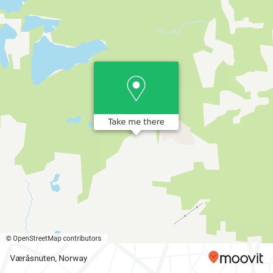 Væråsnuten map