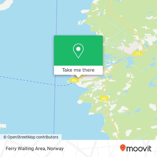 Ferry Waiting Area map