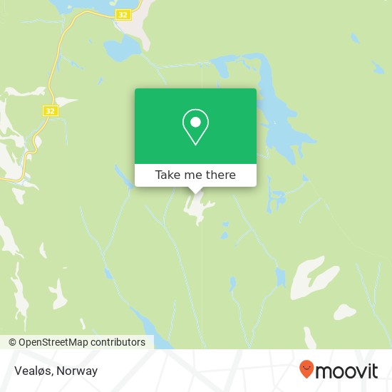 Vealøs map