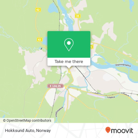 Hokksund Auto map
