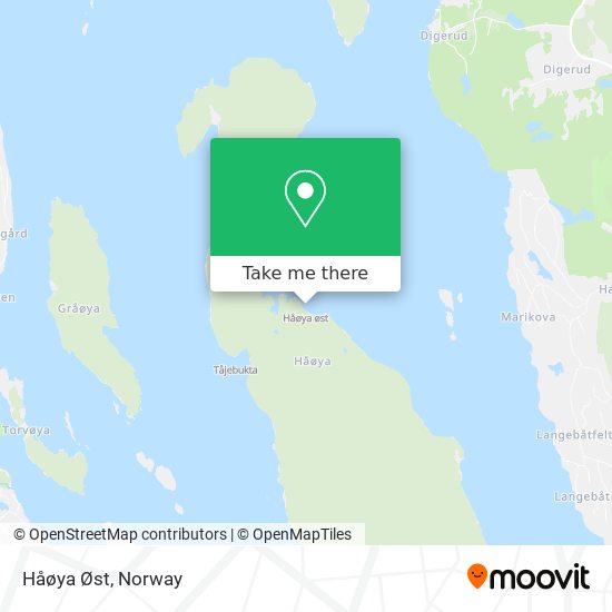 Håøya Øst map