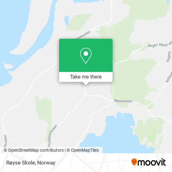 Røyse Skole map