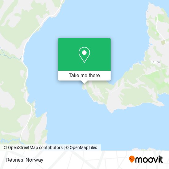 Røsnes map