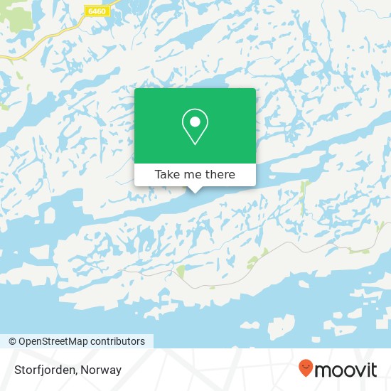 Storfjorden map
